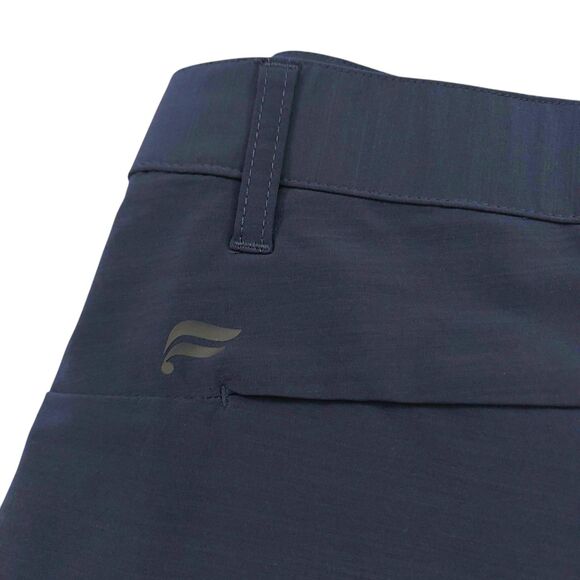 Fabletics The Only Pant Mens Large Navy Flat Front Tapered Snap Stretch Athletic - Picture 7 of 12